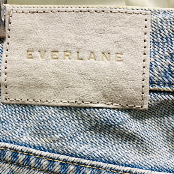 Everlane The 90’s Way High Jean Paint Splatter No Stretch Denim Jeans Size 29 - Picture 11 of 14